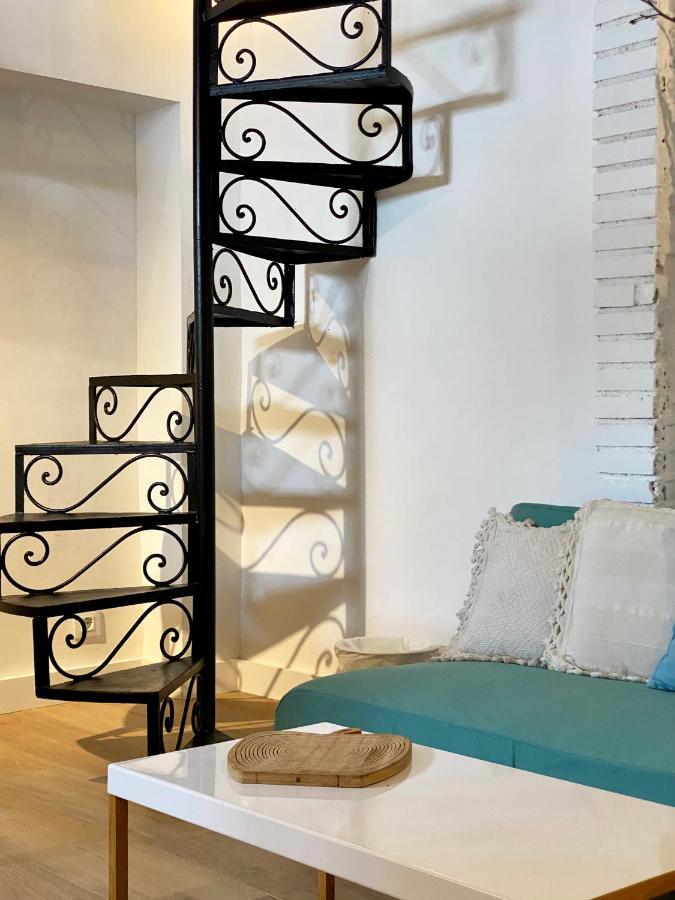 Charming Gran Via Attic Lejlighed Madrid Eksteriør billede